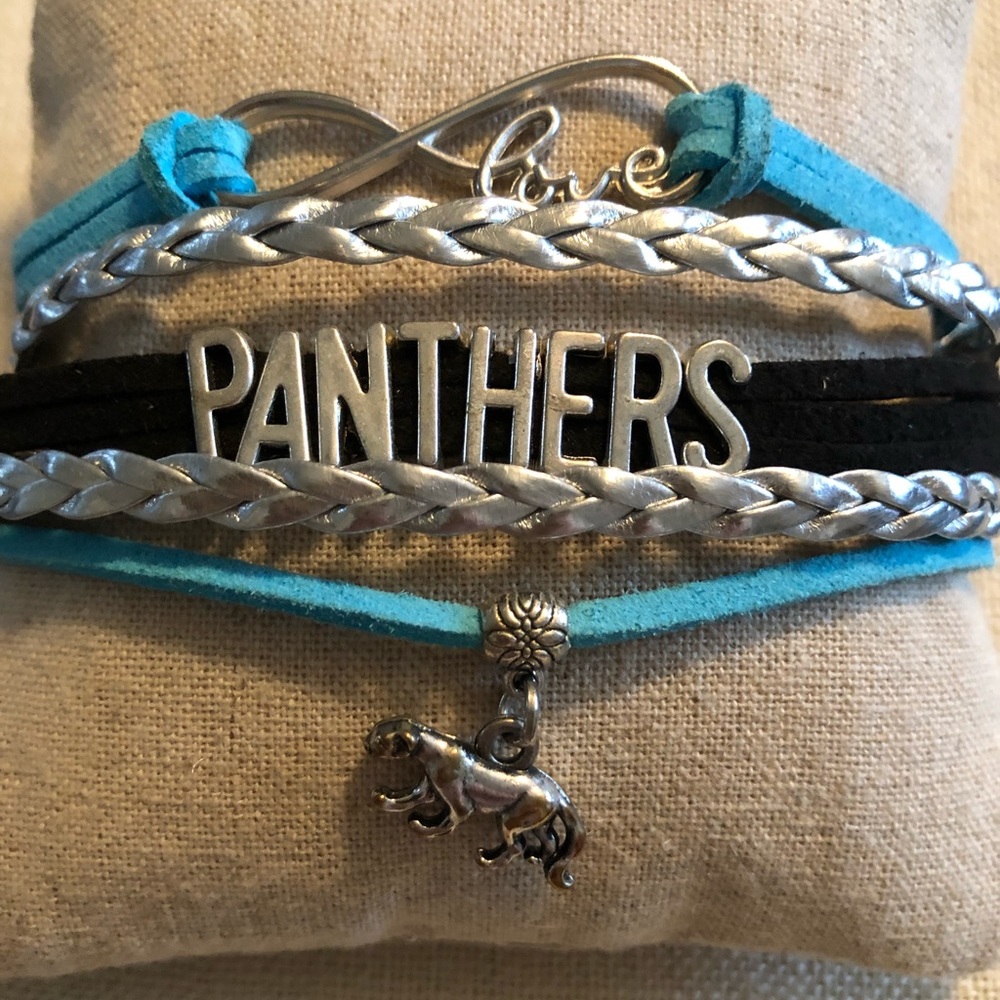 Carolina Panthers bracelet